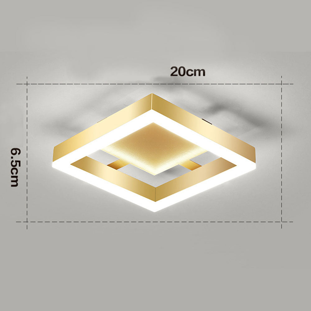 Lumira Gold LED Deckenleuchte