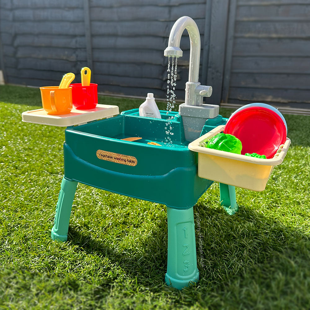 Stehendes Waschbecken für Kinder drinnen/draußen