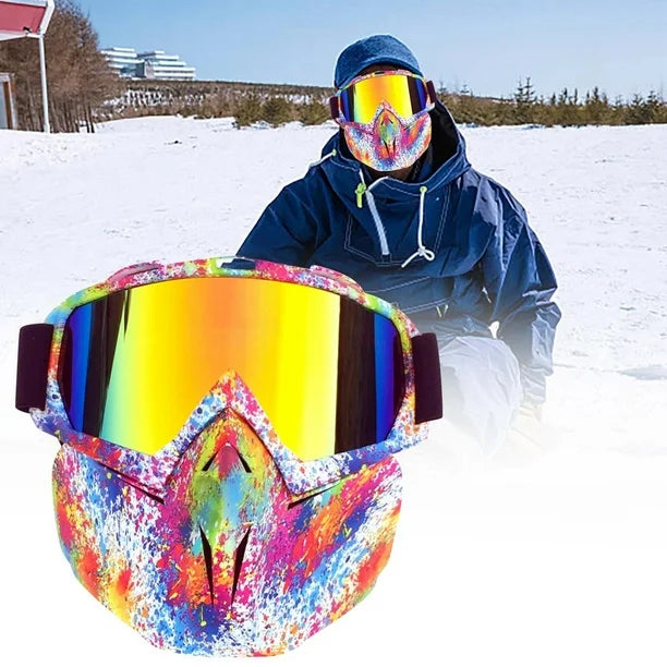 Winter Ski Snowboardbrille mit Kälteschutz