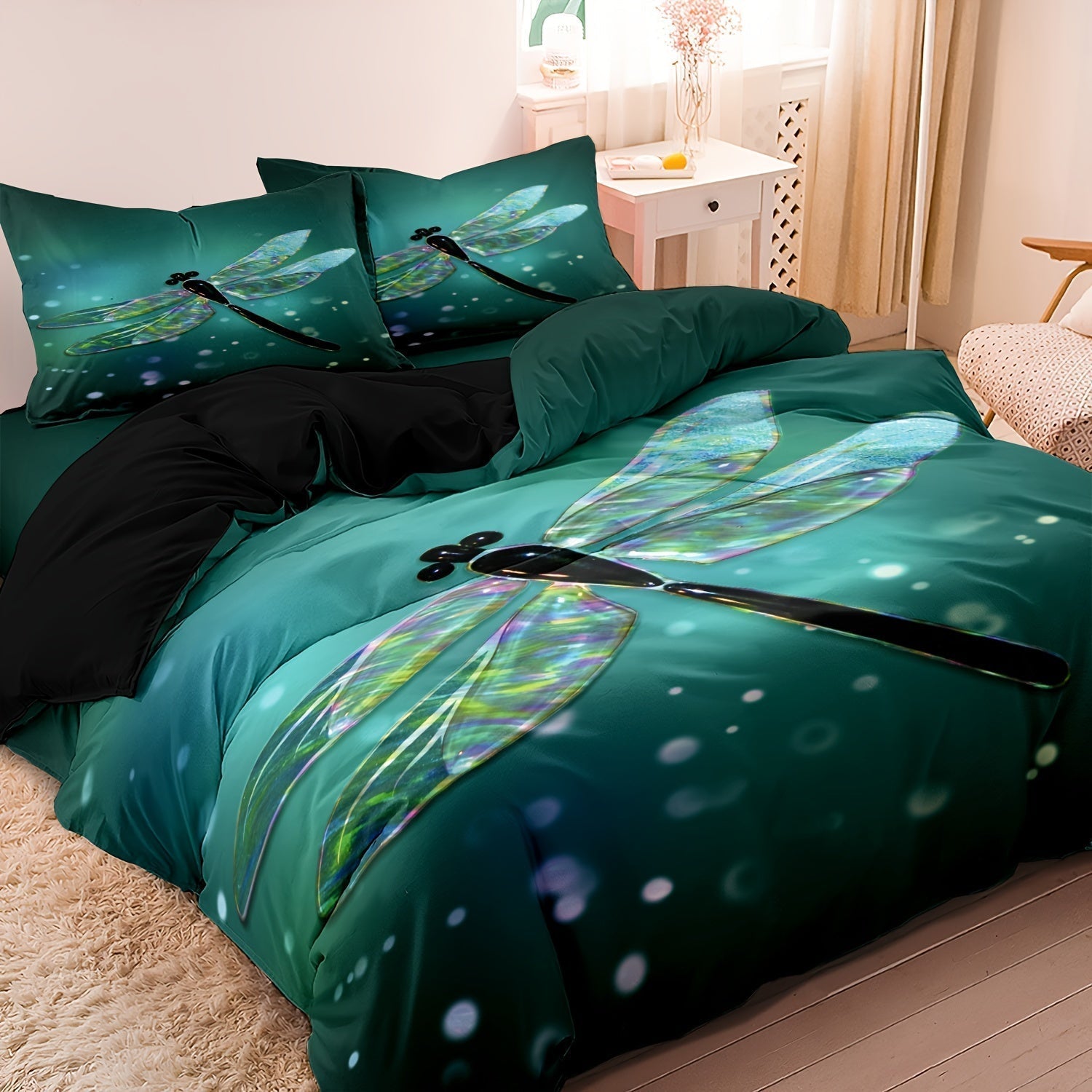 Eloise Traumhaftes Satin-Bettwäsche-Set