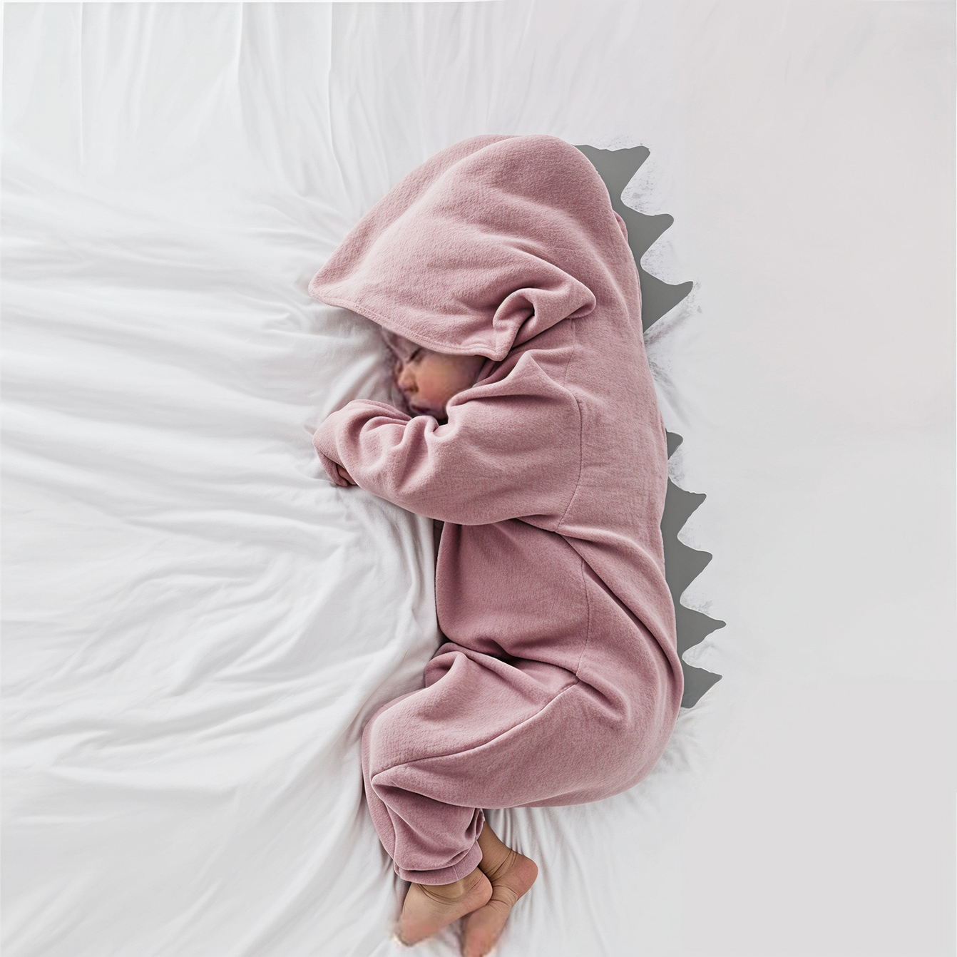 Dinosaurier Baby Strampler