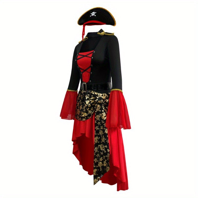 Tiena Damen-Piratenkostümkleid