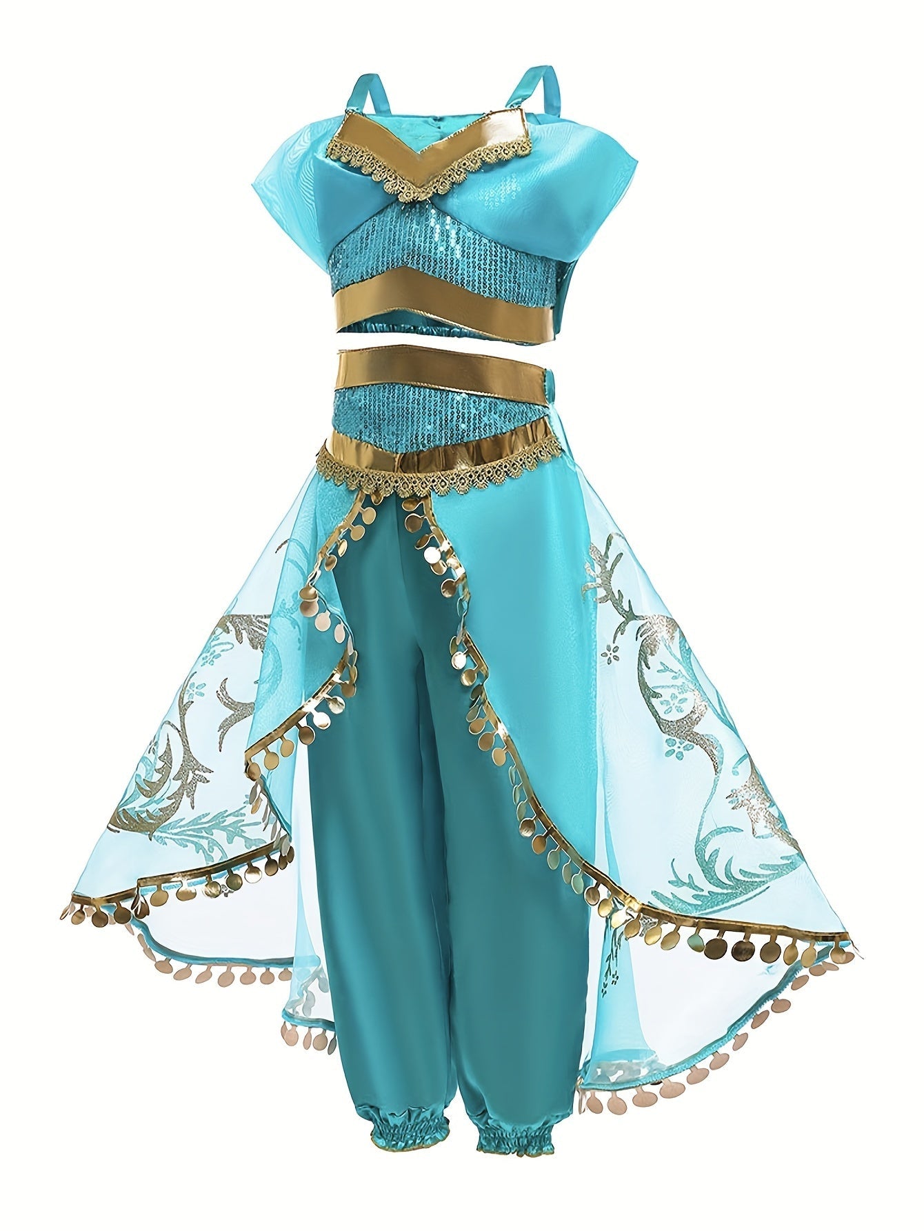 Magisches Prinzessin Jasmin Halloween-Kostüm