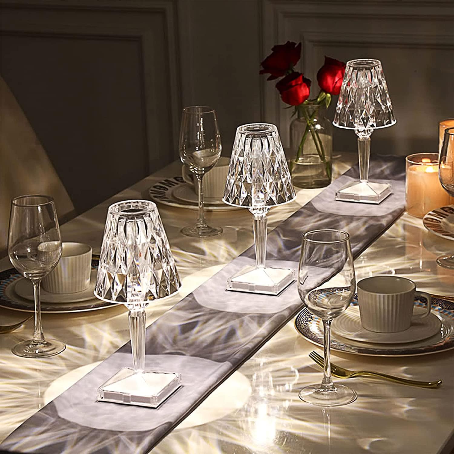 Flamo Crystal Designer Lampe