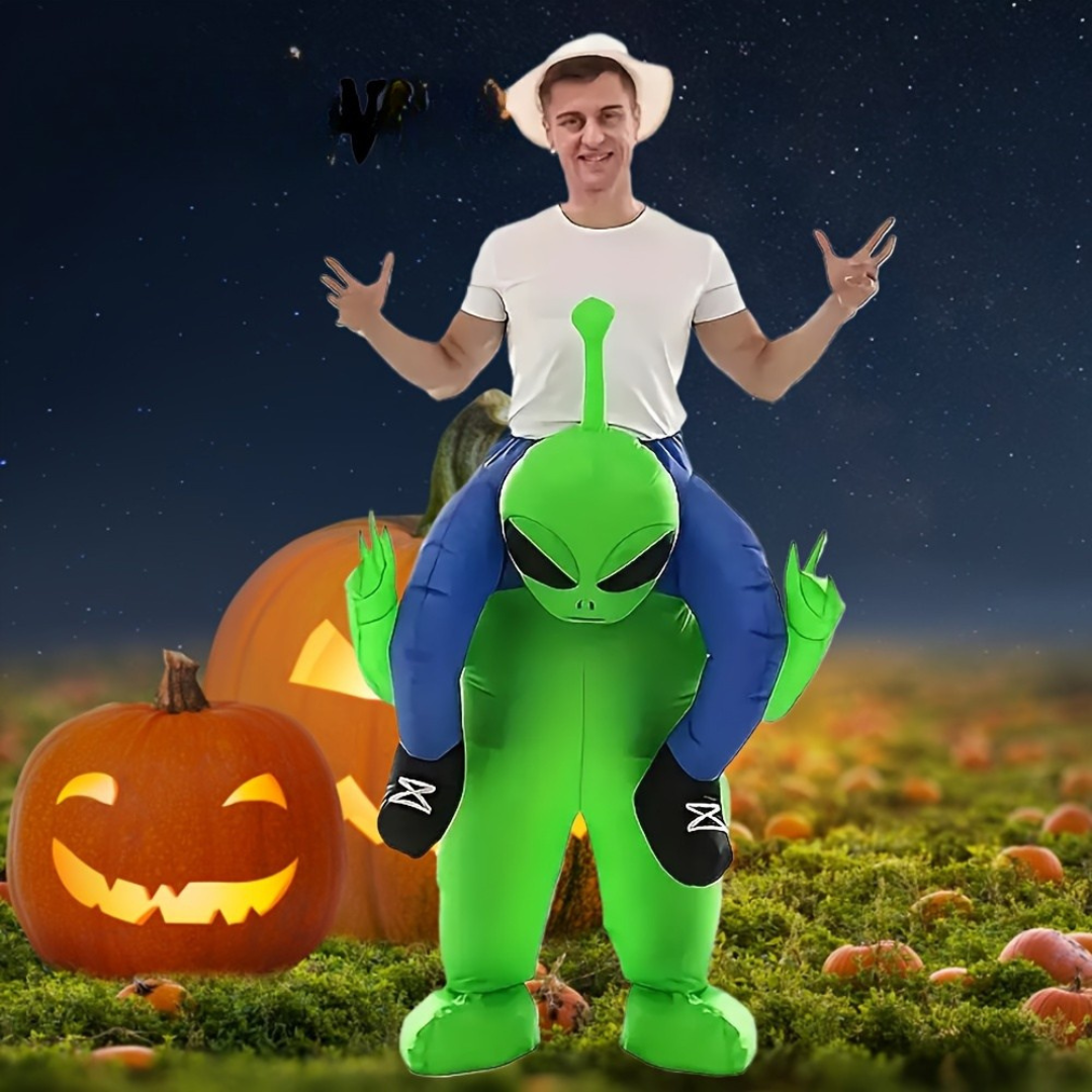 Gardon's Aufsitz Alien Halloween Kostüm