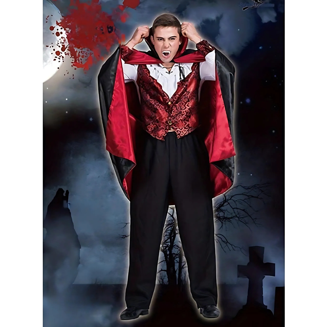 Vlad der Finstere Umhang - Halloweenkostüm
