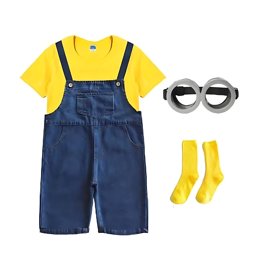 Loki Minion Halloween Kinderkostüm-Set
