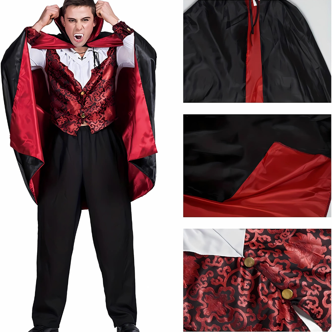 Vlad der Finstere Umhang - Halloweenkostüm
