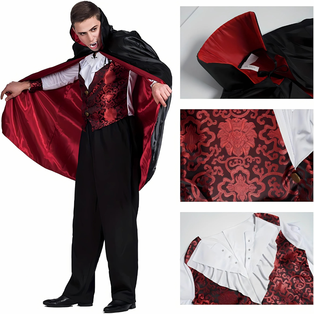 Vlad der Finstere Umhang - Halloweenkostüm