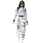Metallischer Halloween Space-Overall