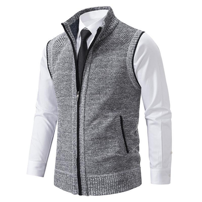 Herren Casual Fleece Herbstweste
