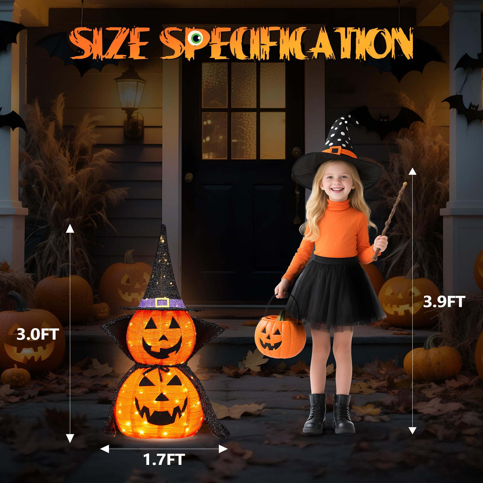 Halloween Kürbis Dekoration
