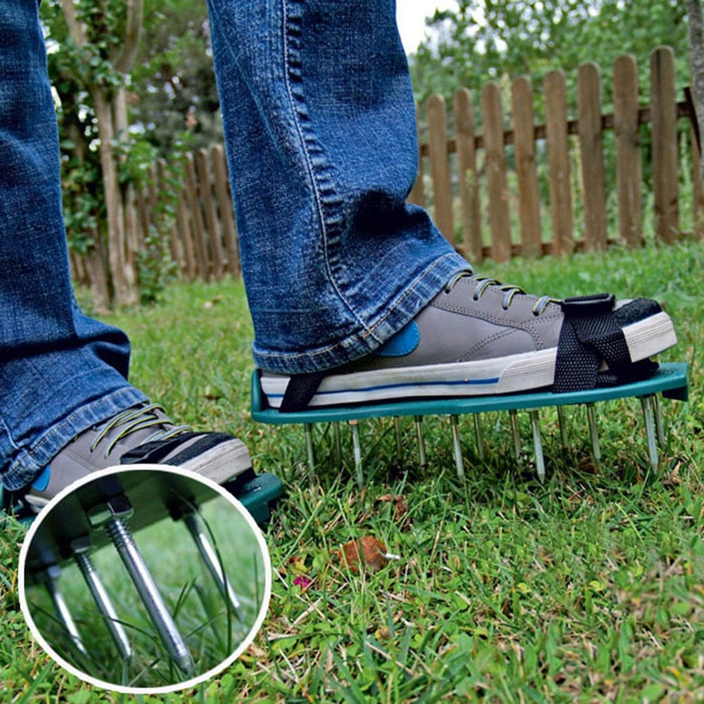 Rasenbelüfter-Schuhe