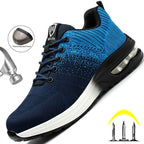Cayno Blue Safety work shoes Safety Shoes