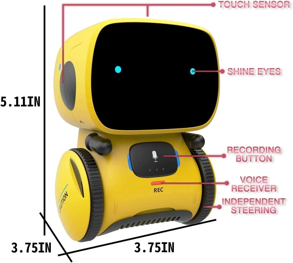 Mini-Roboter-Spielgefährte