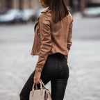 Pando - Elegante Damen Lederjacke