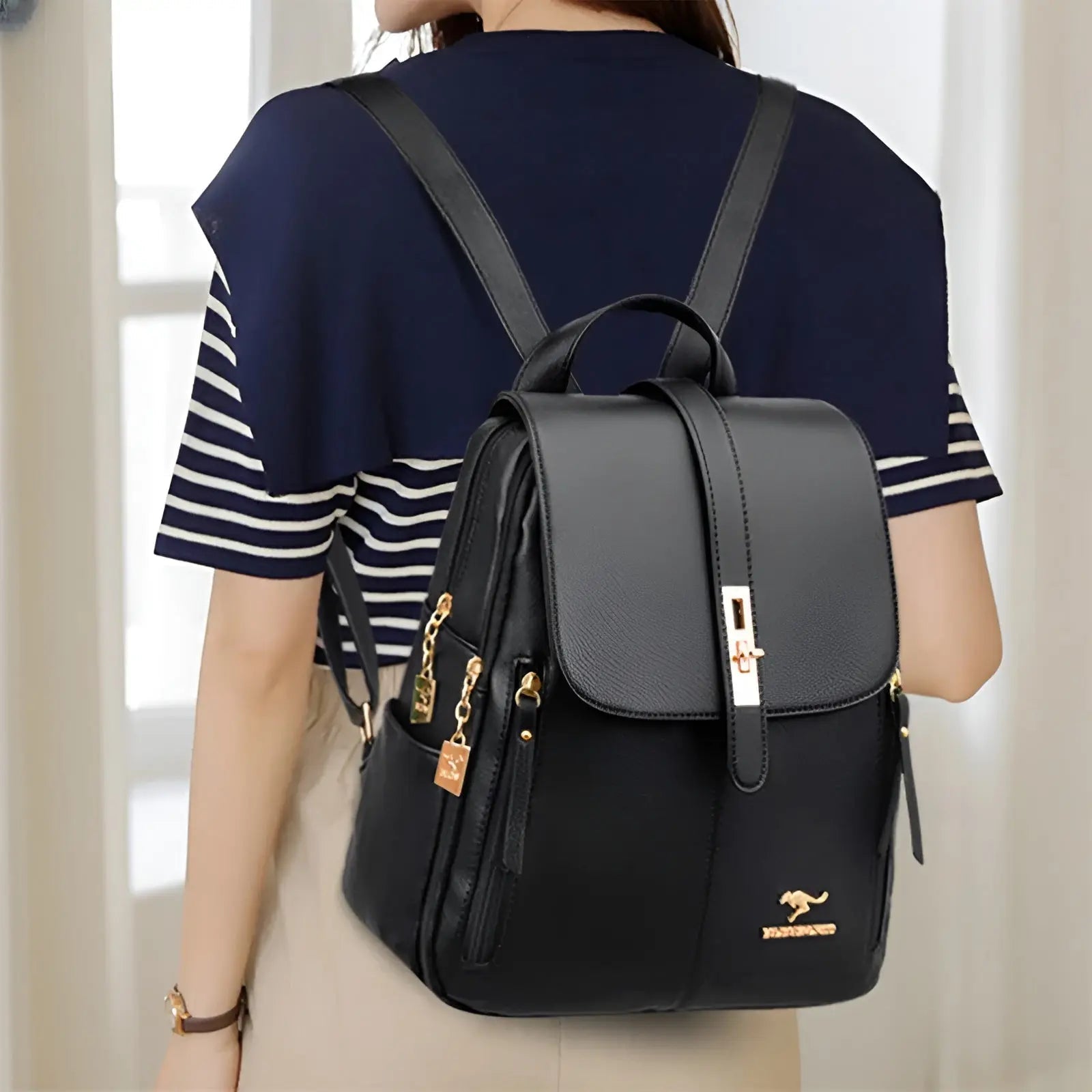 Livia Leder Rucksack