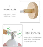 Lundo Drehbare Wandleuchte mit Zugkettenschalter