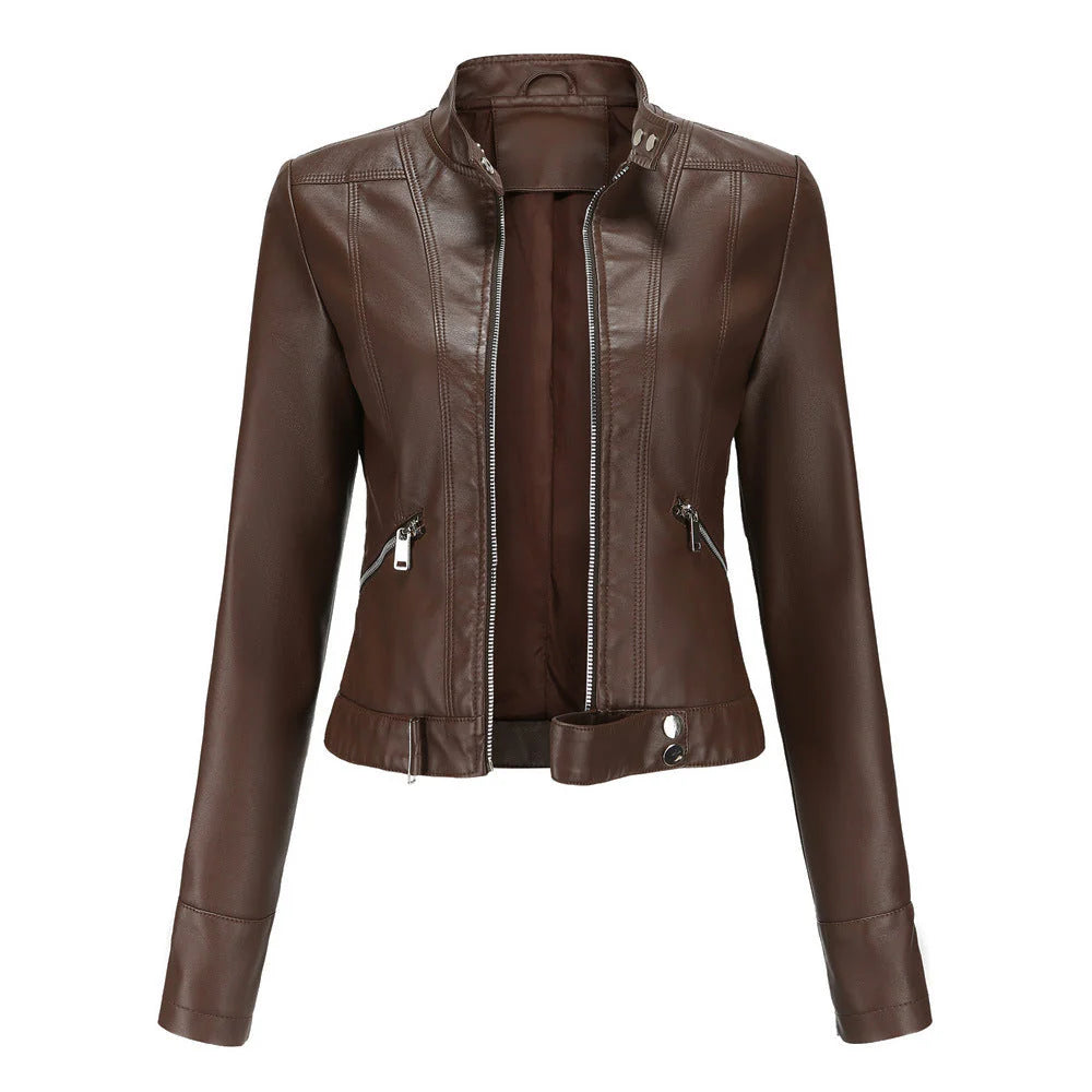 Alyssa Elegante Lederjacke