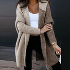 Leonora - Strickpullover mit Kapuze