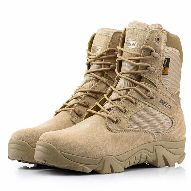 Delta Tactical Boots Light Duty Brown Military Boots